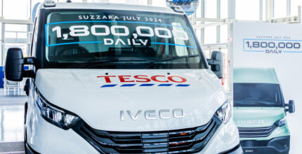 Solomon Commercials contribute to IVECO electric home delivery vans
