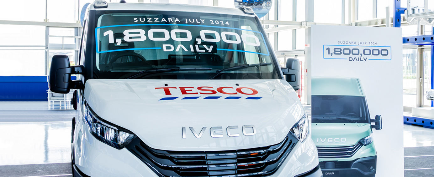 Solomon Commercials contribute to IVECO electric home delivery vans