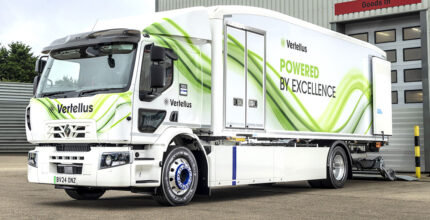 Vertellus Solomon Commercials fully electric refrigerated truck