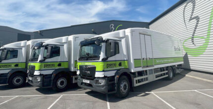 Birchall Foodservice aerodynamic refrigerated vehicles