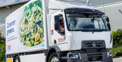 TESCO's first 18tonne refrigerated truck feature image